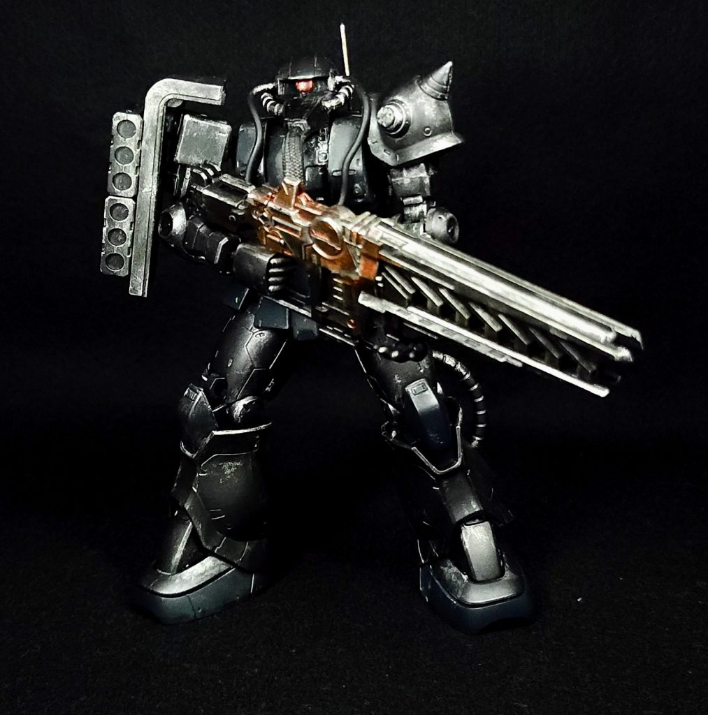 ザクII(THE ORIGIN) 電磁砲装備–3枚目/制作者：塗装狂主任