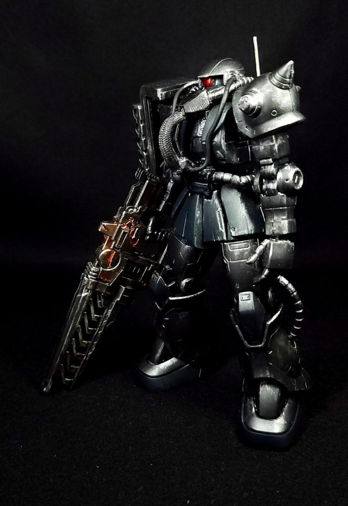 ザクII(THE ORIGIN) 電磁砲装備–2枚目/制作者：塗装狂主任