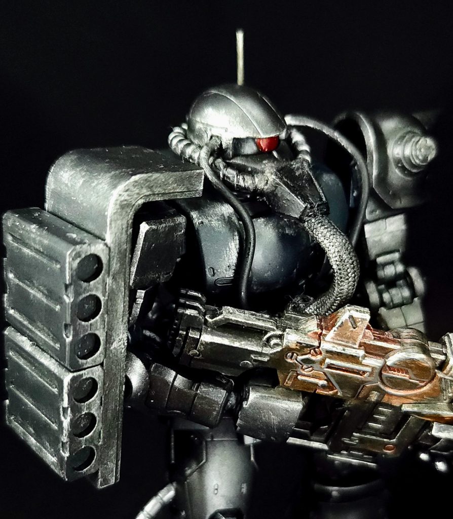 ザクII(THE ORIGIN) 電磁砲装備–5枚目/制作者：塗装狂主任