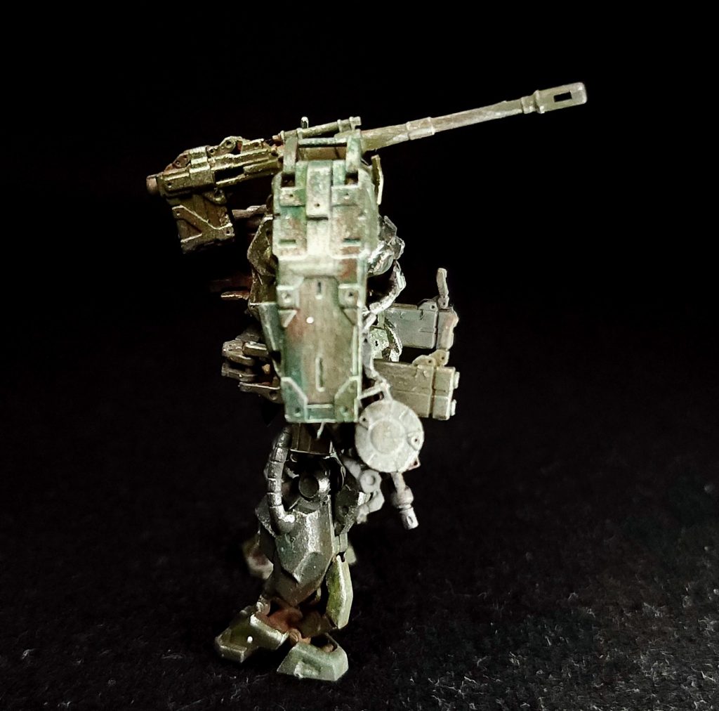 工藝昇華 ザクキャノン(ガンダムアーティファクト)–4枚目/制作者：塗装狂主任