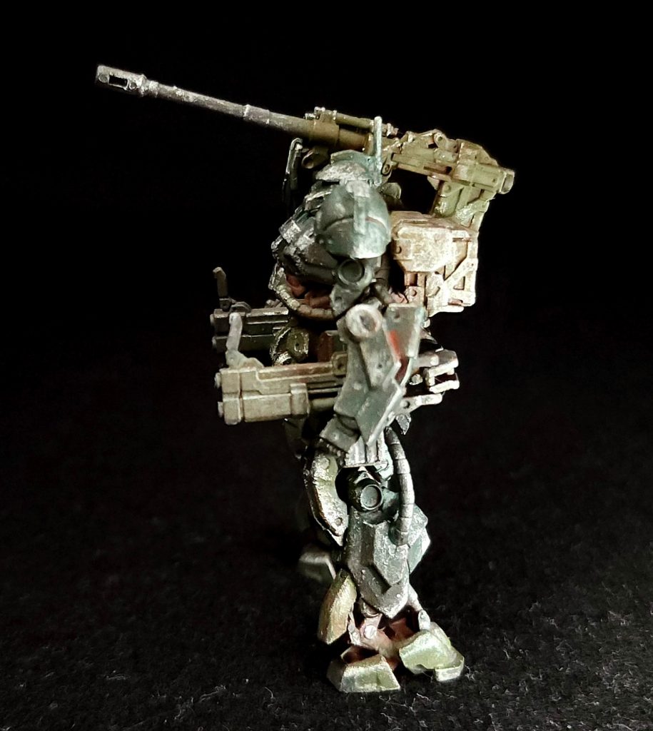 工藝昇華 ザクキャノン(ガンダムアーティファクト)–3枚目/制作者：塗装狂主任