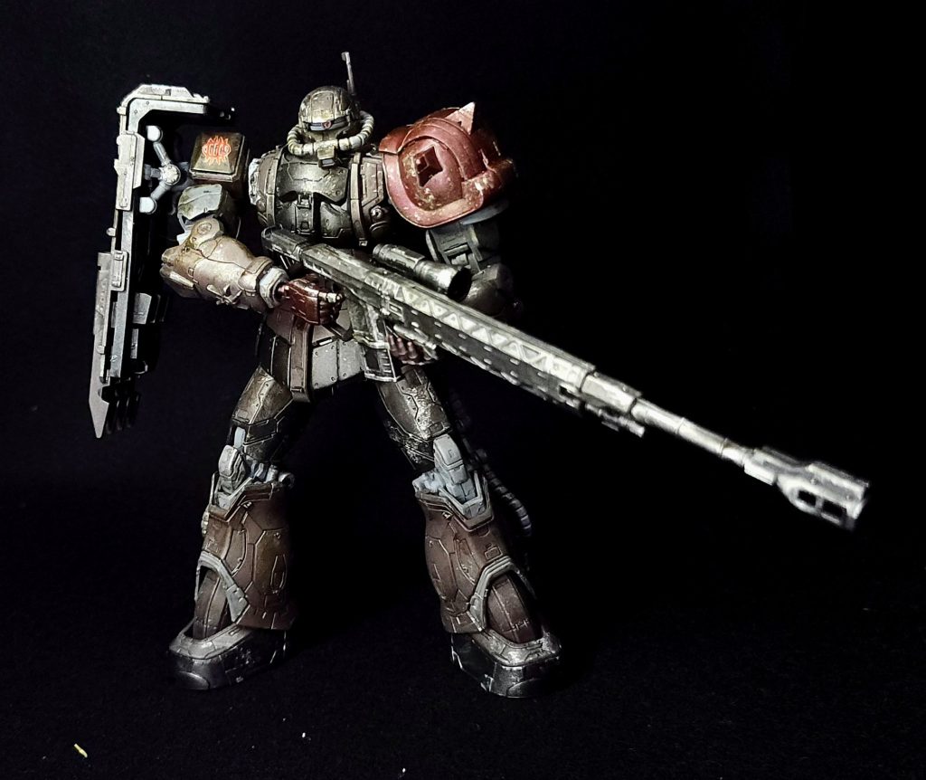 ザクII F型(ケイル機) 局地戦仕様–3枚目/制作者：塗装狂主任