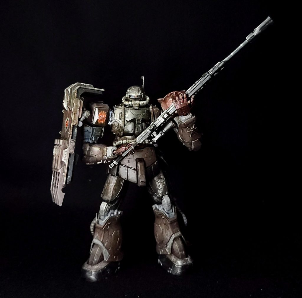 ザクII F型(ケイル機) 局地戦仕様–4枚目/制作者：塗装狂主任