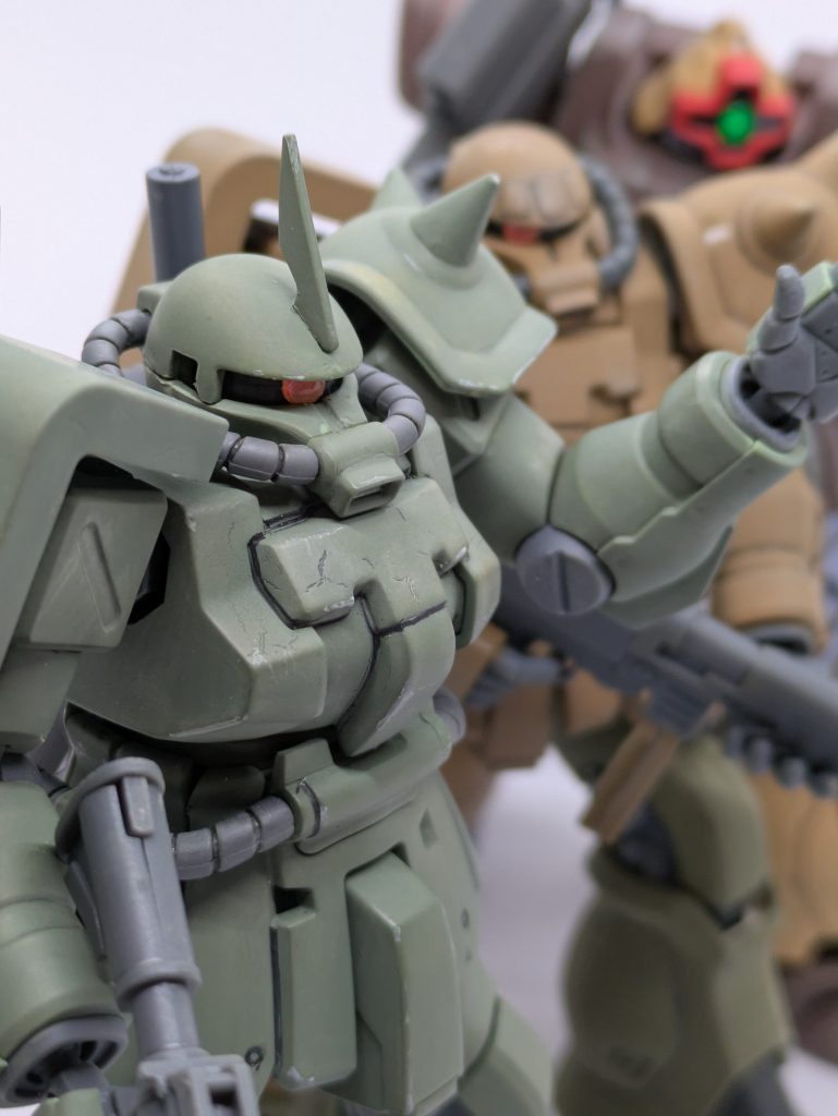 出撃前の格納庫雰囲気で