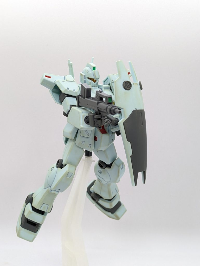 ガンダムとの模擬戦風に！