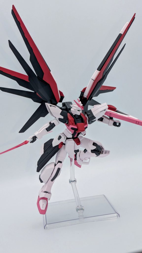 ハルバード。長物は良い感じに写真撮るのが難しい…。そういえば、カガリが近接武器使ってたのは劇中ではアカツキに乗った時だけかな…？