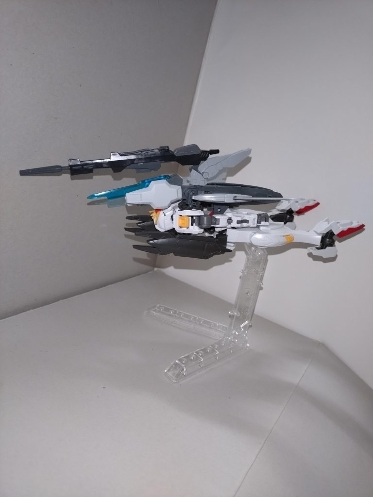 ウェーブライダー形態で。