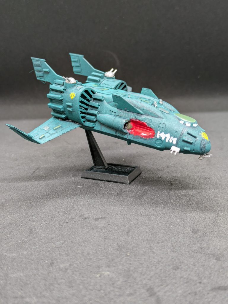 歴戦の船であるが、3年間孤立無援で行動していたため、機体損傷が激しい個所もあり、0087年以降の軍事行動の記録は無いー。※サドラーズウェルズの由来はアイルランドの競走馬・種牡馬であり、欧州の競馬界に一時代を築いた名馬です。元々はロンドンにある劇場の名前。