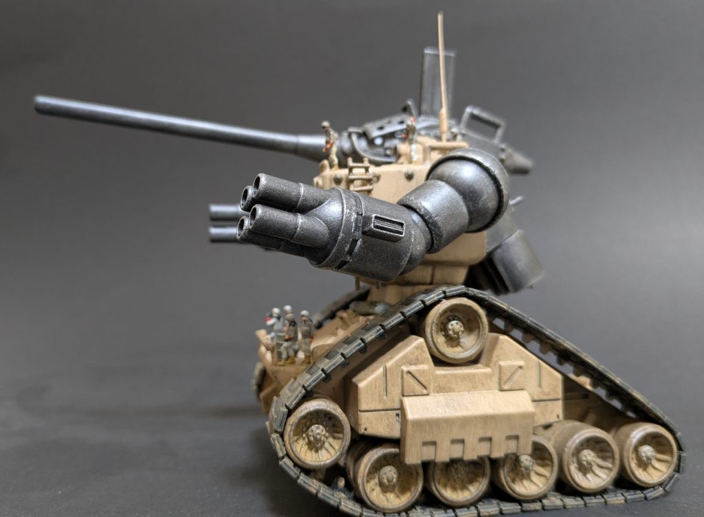 第六弾　1/144強襲用ガンタンク　カスタム機–5枚目/制作者：うぇらーさん