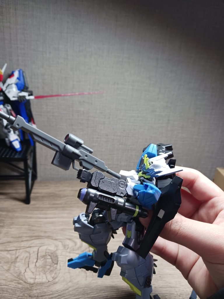 150mmロングレンジガンスナイパー型にもなっているので、射程距離も上がっている