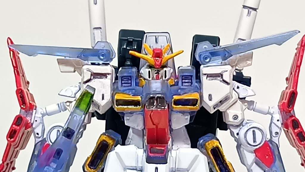 ガンダムアーティファクト ZZガンダム（ソリッドクリア風）–3枚目/制作者：魚舟ケイ