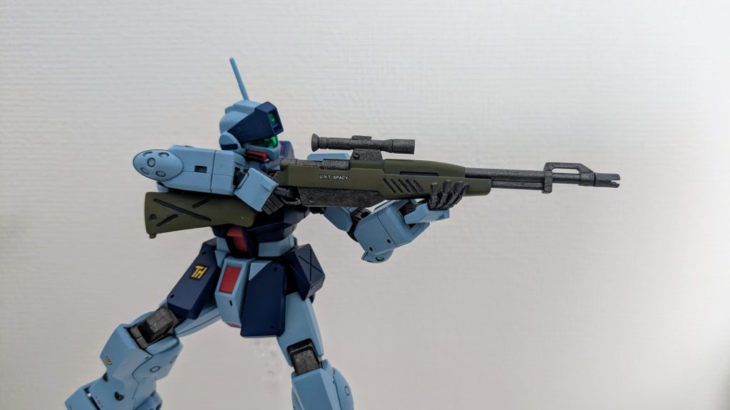 HGUCジムスナパーⅡ（筆塗り全塗装）–5枚目/制作者：tomzoh