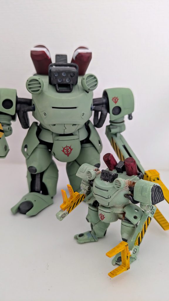 ドラケンE、ジオン軍カラーで