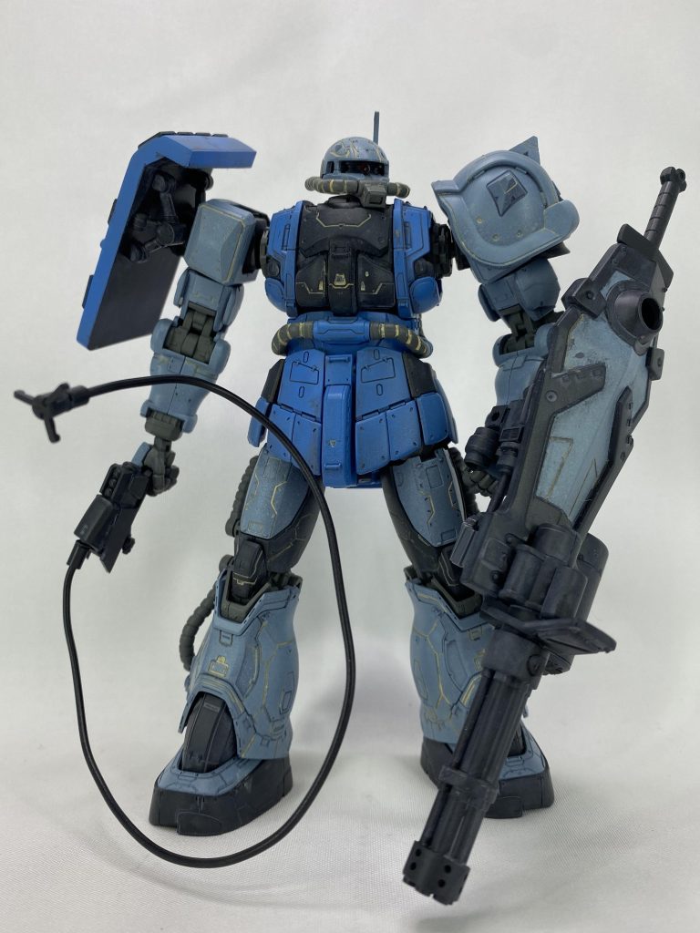 ガトリングシールド（+三連装ガトリング）ヒートサーベルロッドガン【外部携行型ヒートロッド】