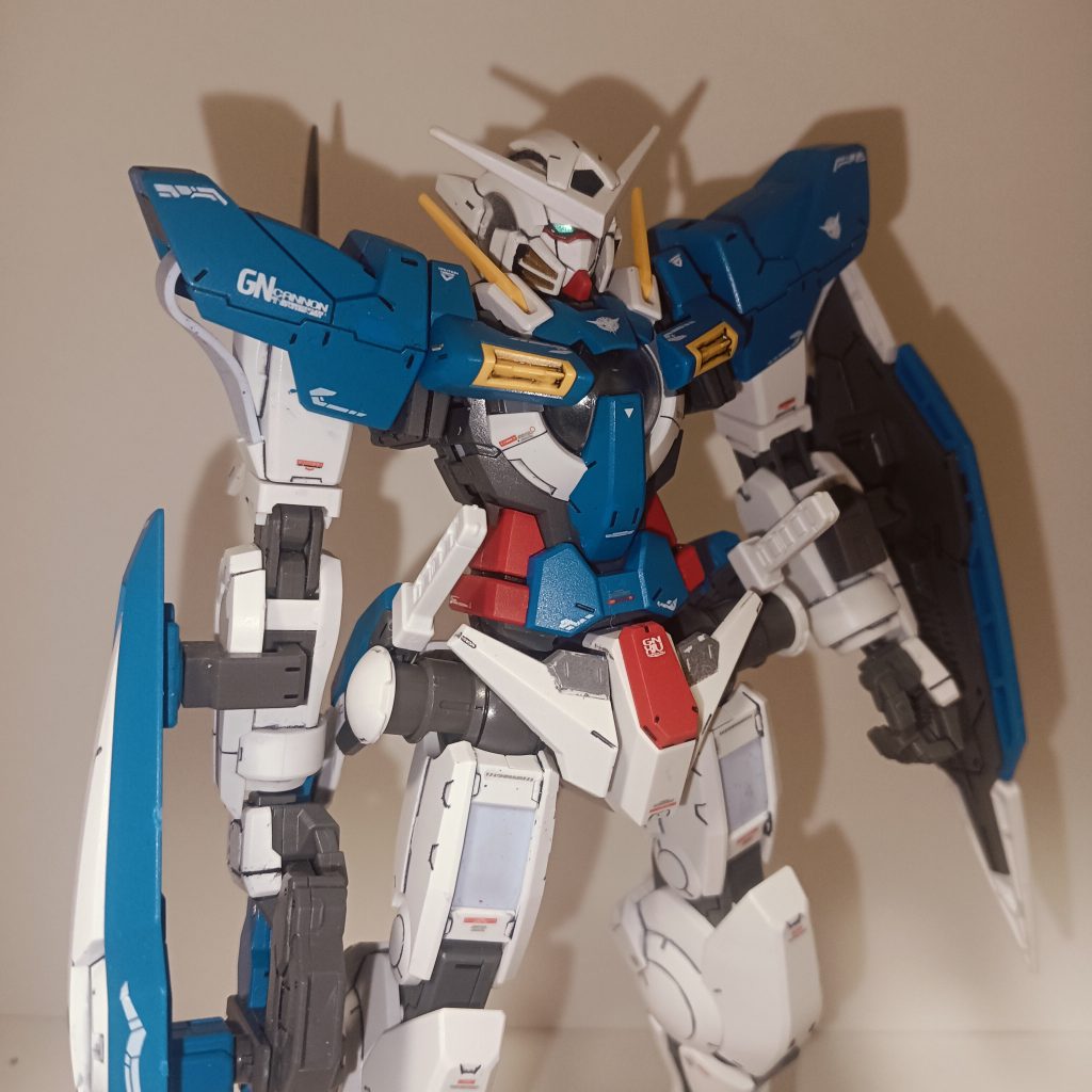 腰の短刀の部分塗装し忘れてた！