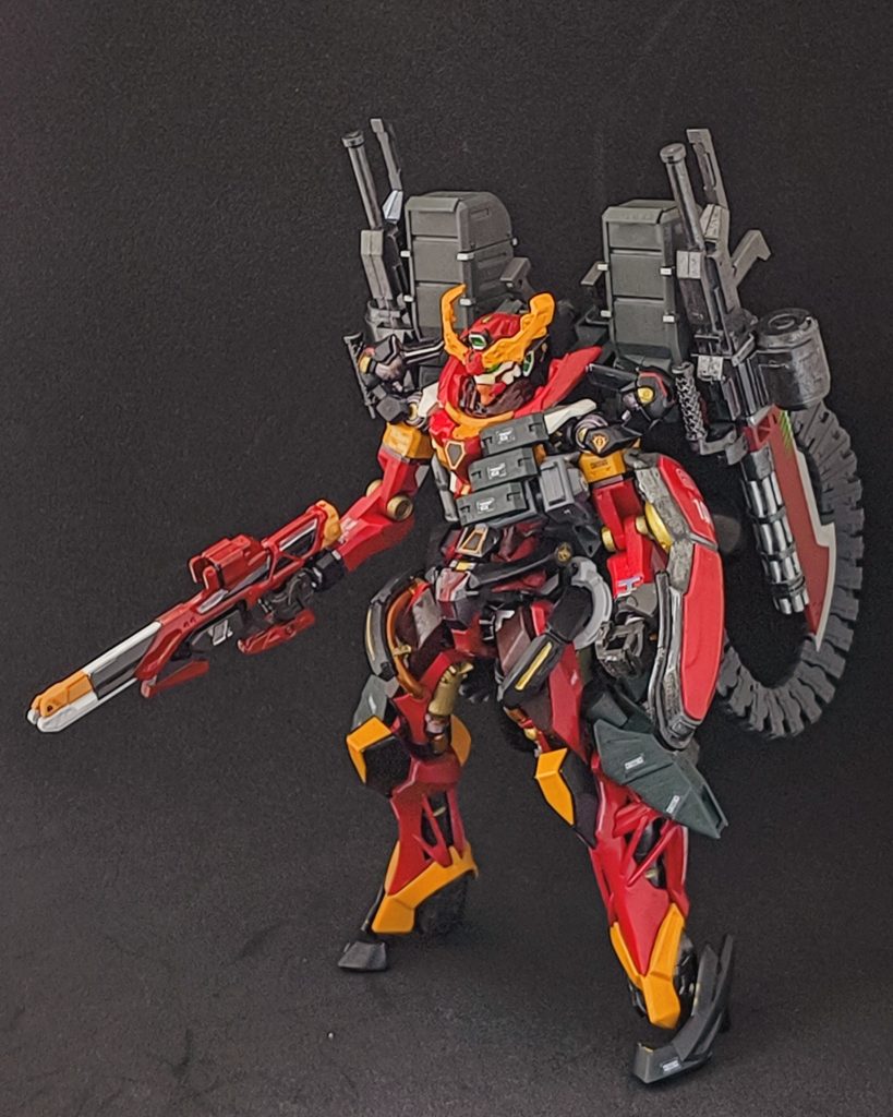 HGジークアクス改修型 エヴァンゲリオン弐号機カラー–9枚目/制作者:くまぽよん