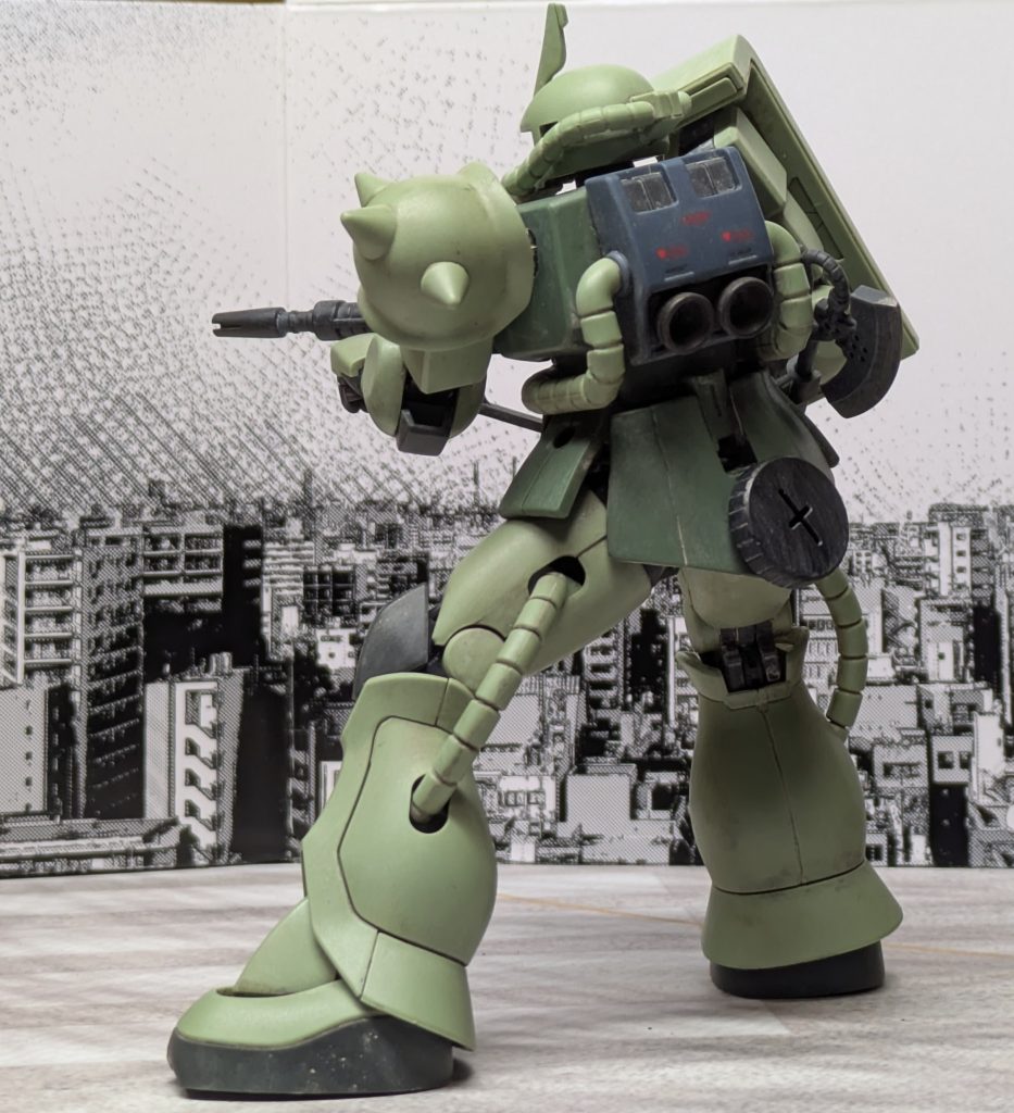 機体設定　MS−06 ザクⅡ ジオン残党軍指揮官機–3枚目/制作者：ナカムラ工廠