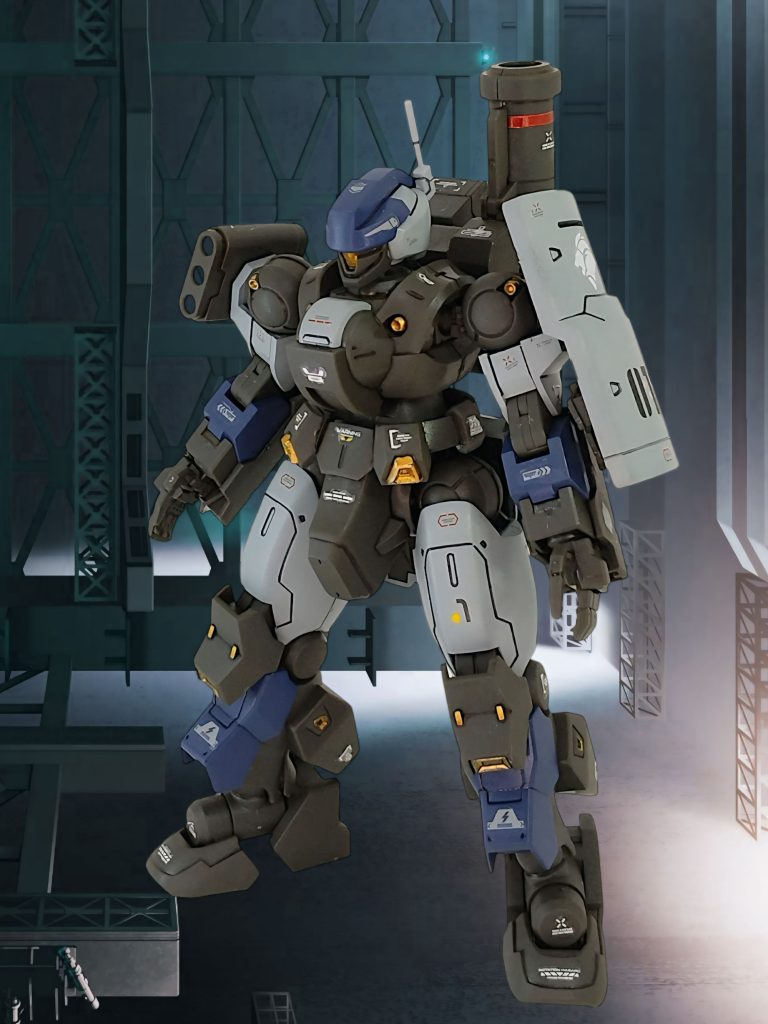 びっくりするほど、ガンプラっぽくない!(iori_sei)製作中も30MMとか境界戦機を作っている感覚に戸惑いましたでもロボ好きの心をくすぐるカッコ良いデザインです