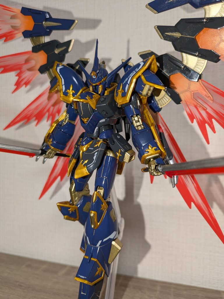 ライトをつけてみての撮影