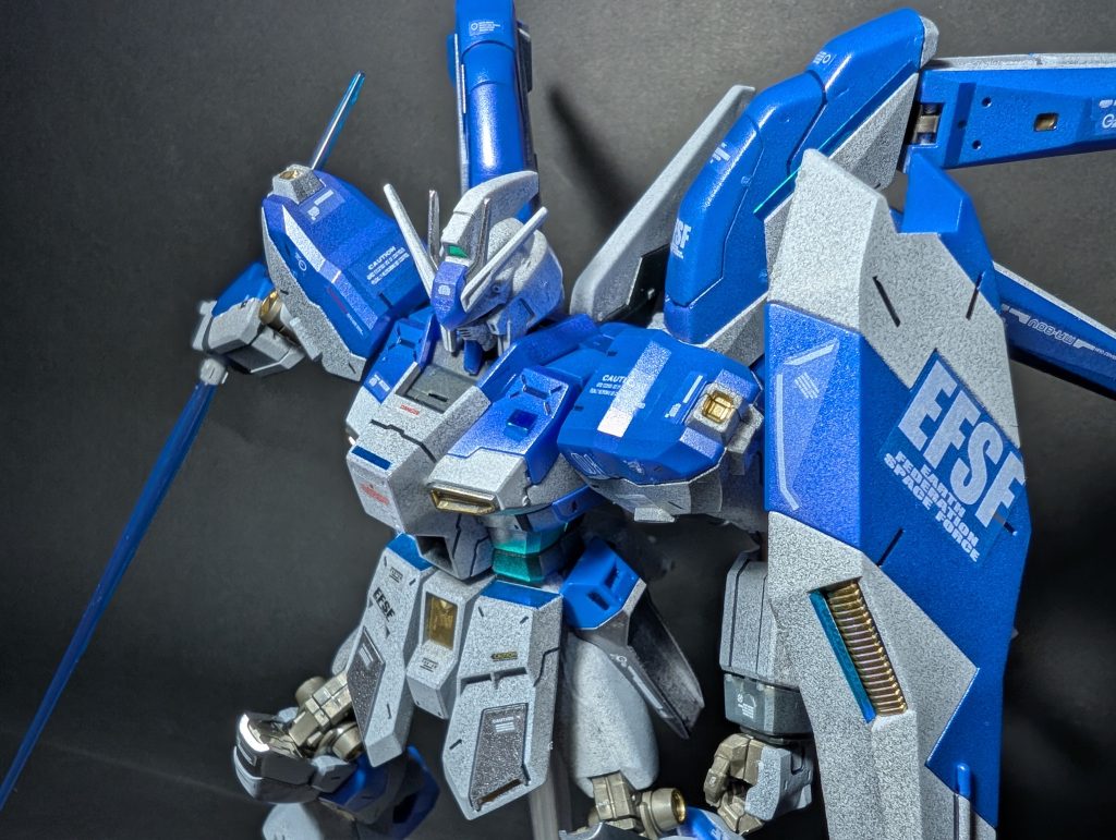 サイコフレーム的な何か反射して偶然いい感じになった