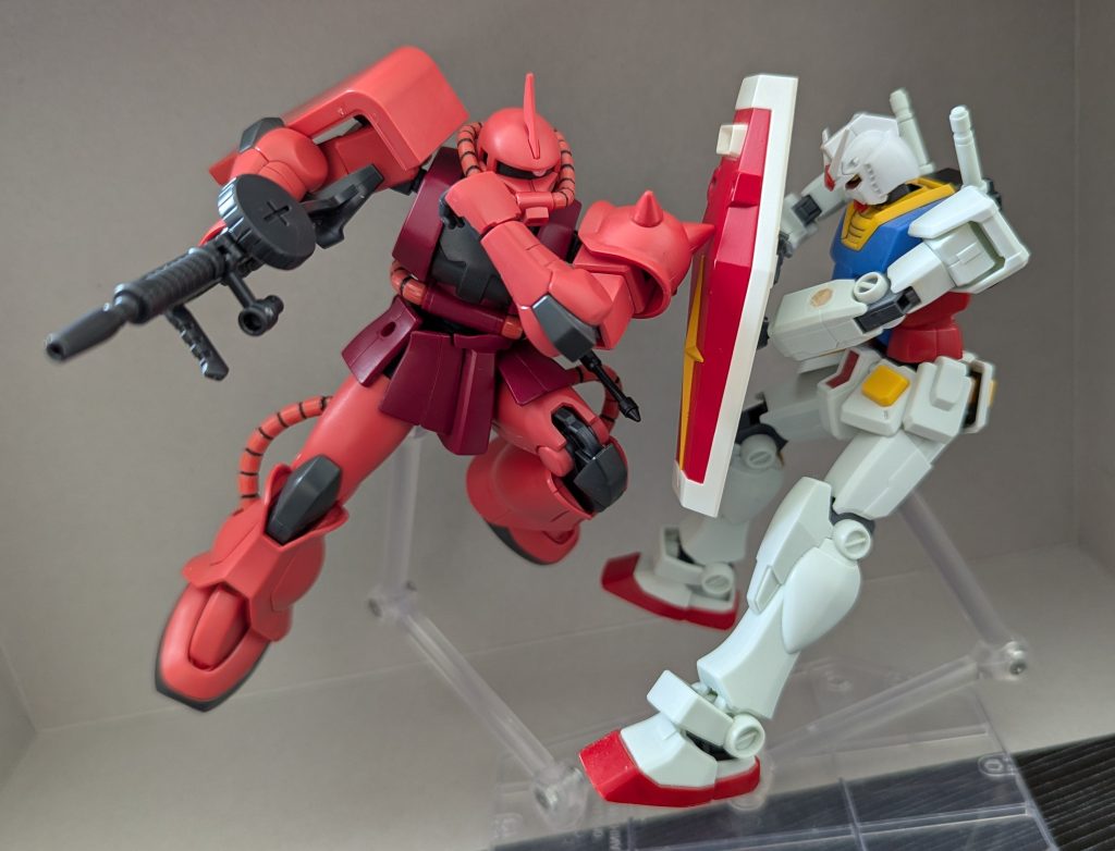 ここまで見ていただき、ありがとうございました。m(_ _)mこれ量産型をあと2機は欲しくなりますね。ヤバいです。あの新しいガンダムは、これからどういう展開を迎えていくのか、楽しみですね！ではでは。