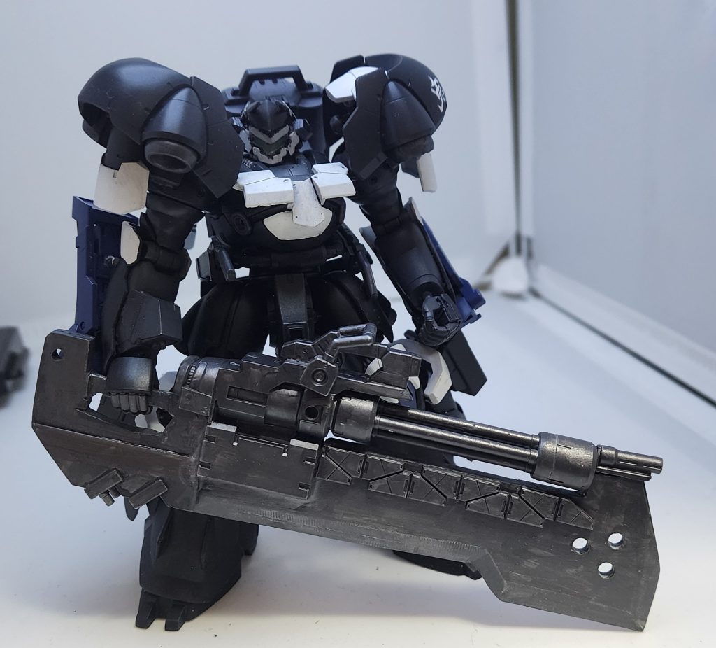 抜刀大型ヒート剣ビームガトリングガン添えて