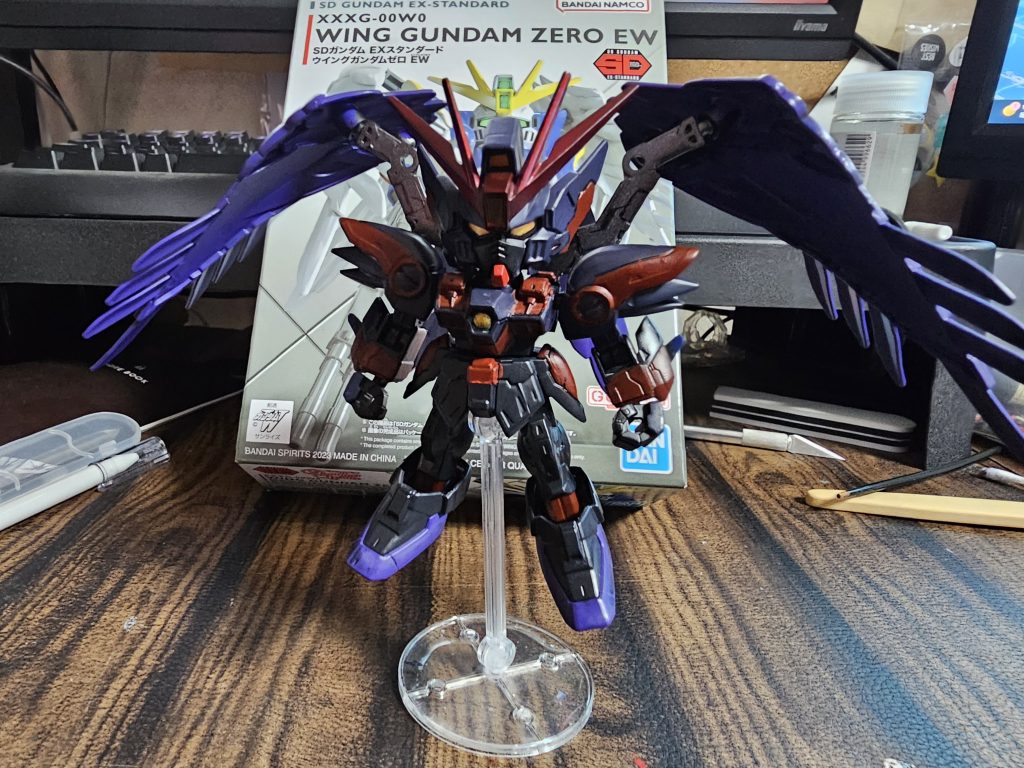 ウィングゼロ EW 闇堕ち風塗装–4枚目/制作者:さちお@sachi2024