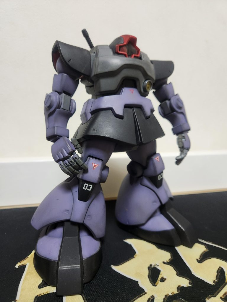 どっしりと重MS感がして格好良いです。また気分転換にデカールを貼りたいですね。