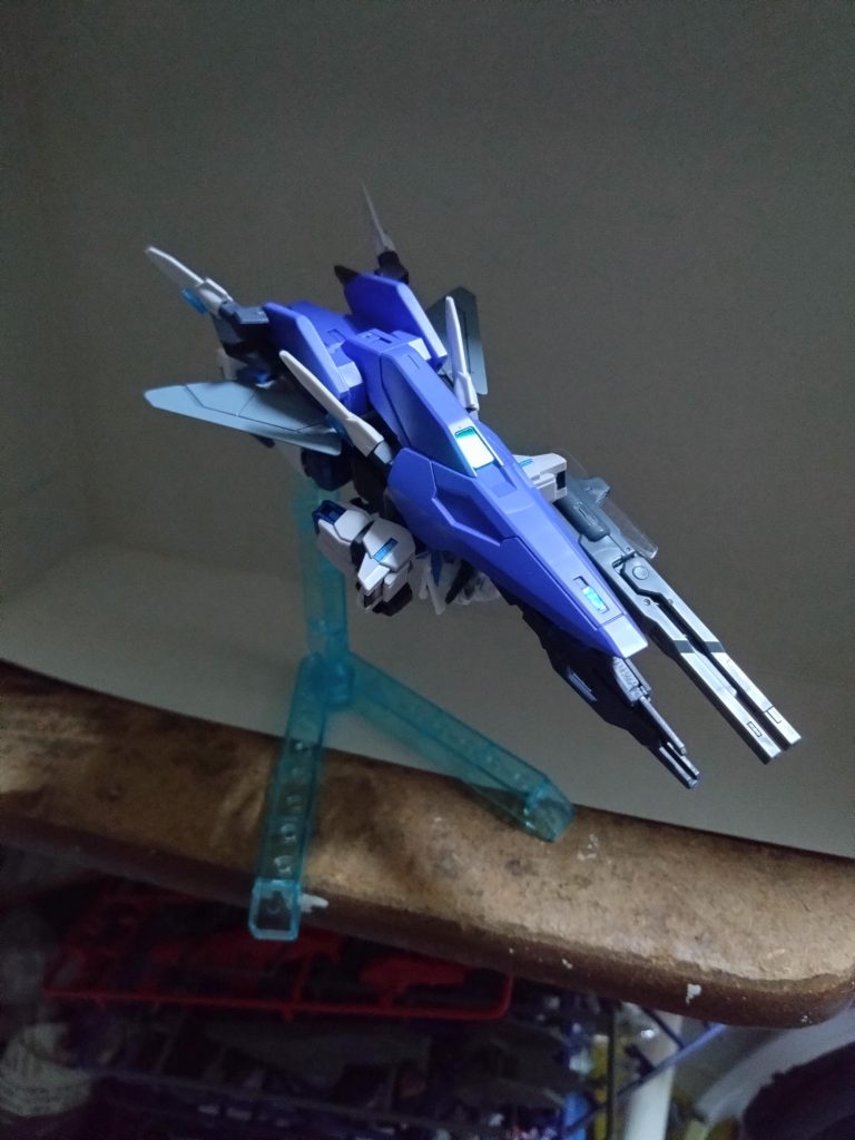 後ろ。この写真はつける前ですが、ライトニングウェポンシステムmkⅡの外側をつけてます。