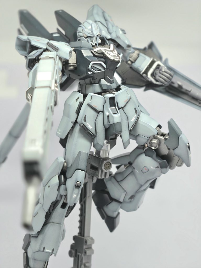 ポーズ1。『撃っちゃうんだなぁこれが!!』が印象的な彼の機体を撮っちゃうんだなぁ俺が。