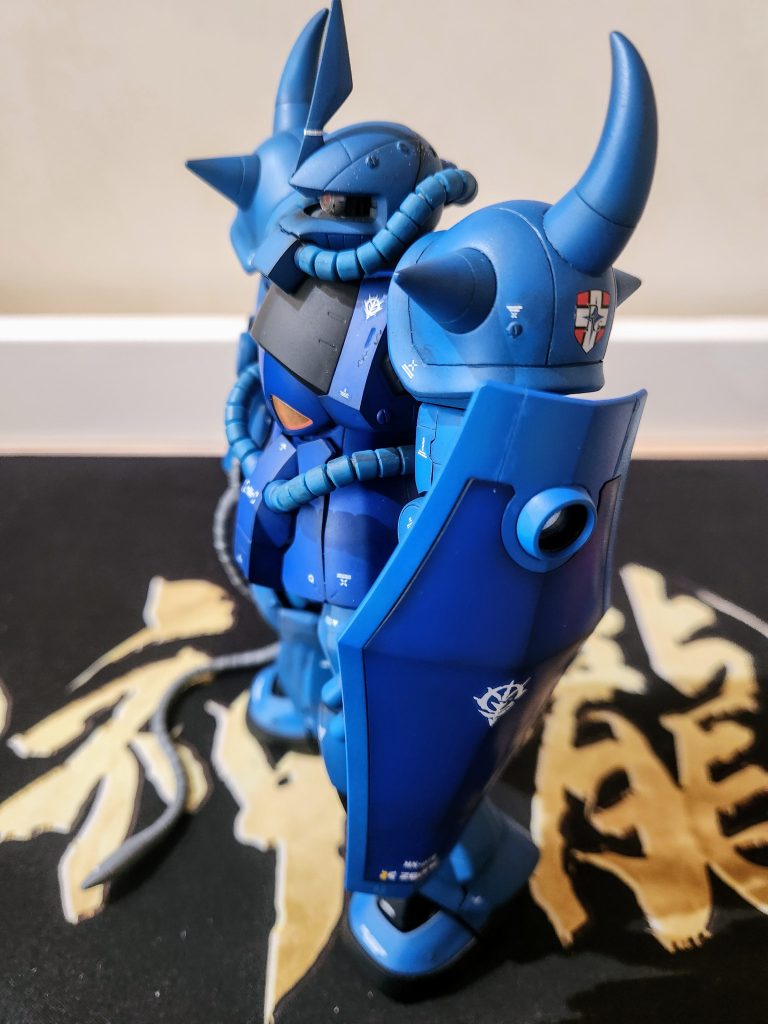 まだ不慣れなのでやり過ぎないようにスジボリを少し追加したりしました。色々な方の作例を参考にさせていただきました。