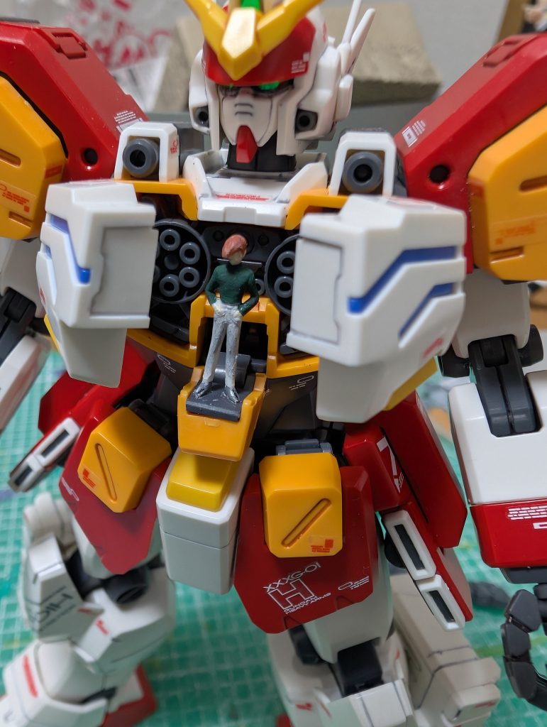 付属のトロワ・バートンもしっかり塗装しました