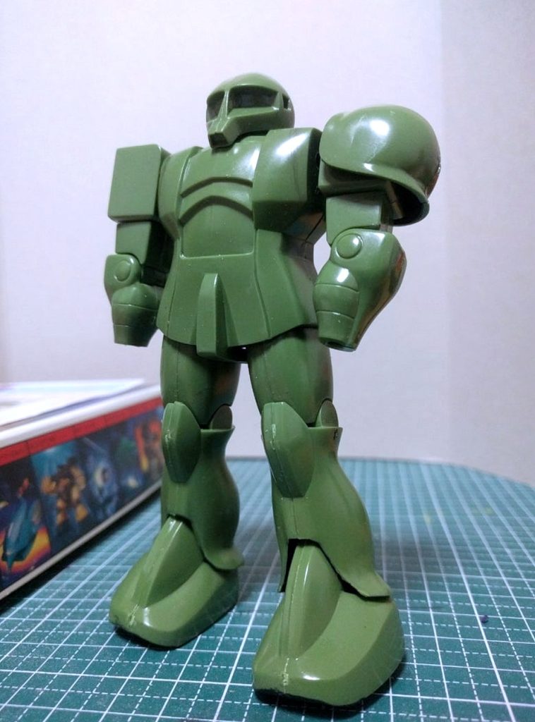 旧キット 1/144  旧ザク（ザクⅠ）–3枚目/制作者：MU