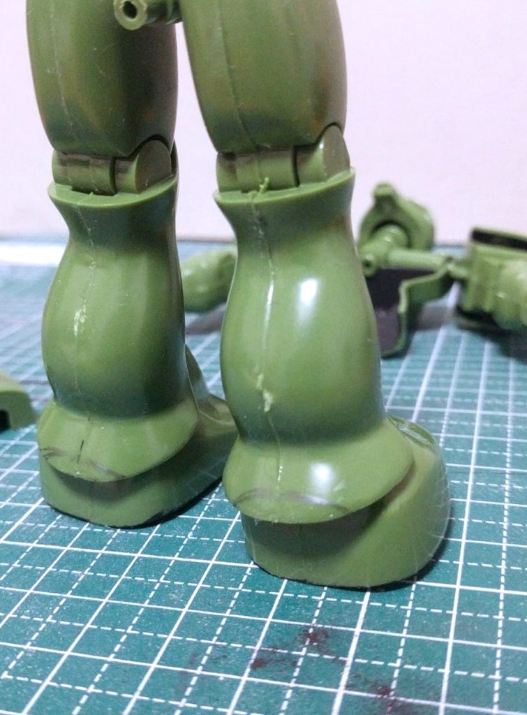 旧キット 1/144  旧ザク（ザクⅠ）–5枚目/制作者：MU