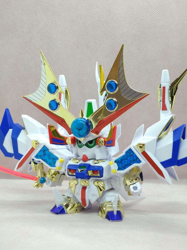 ムォォォォゥ!『復活形態』いでよ、燐光剣!“光の化身、頑駄無大光帝復活!!”