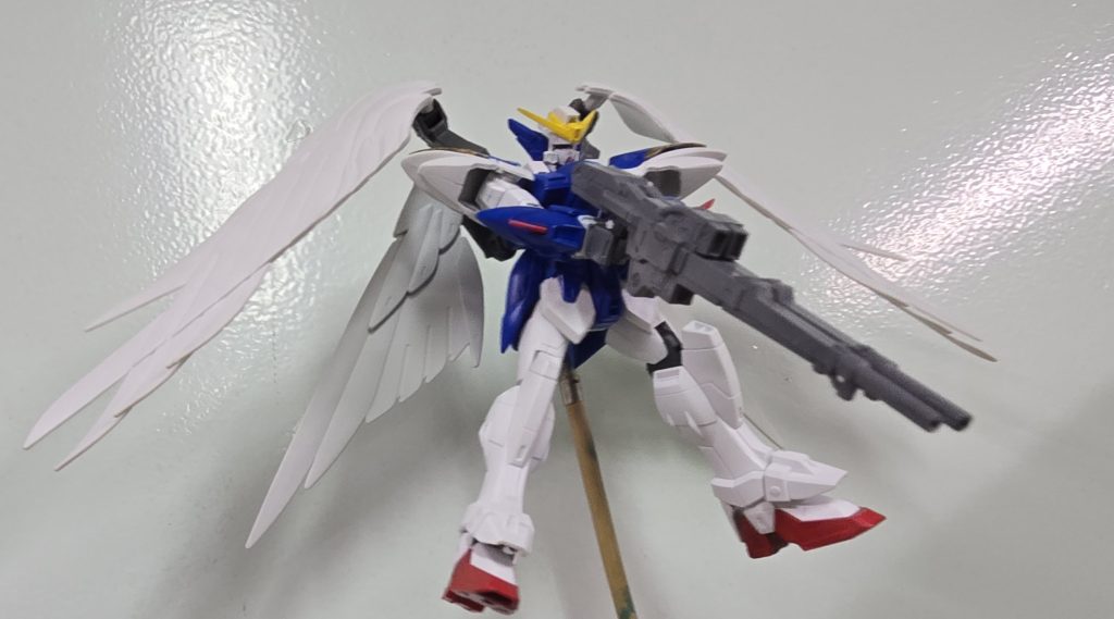 ツインバスターライフルを撃つあのシーン