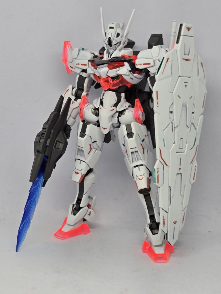 頂き物ガンプラ第３弾、ガンダムルブリス–2枚目/制作者：英吉