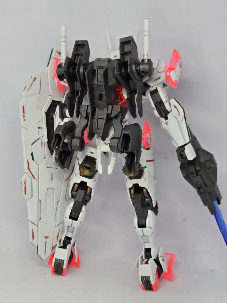 頂き物ガンプラ第３弾、ガンダムルブリス–3枚目/制作者：英吉