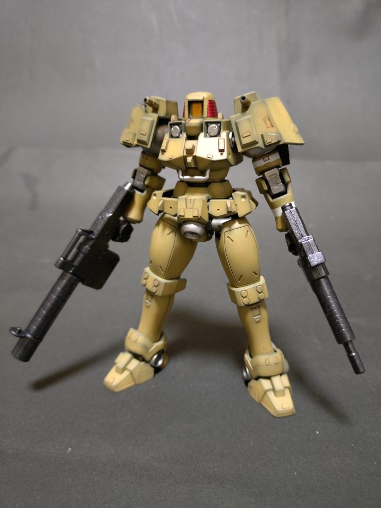 《OZ-06MSリーオー 地上戦仕様》HGACリーオー–5枚目/制作者：のぴお