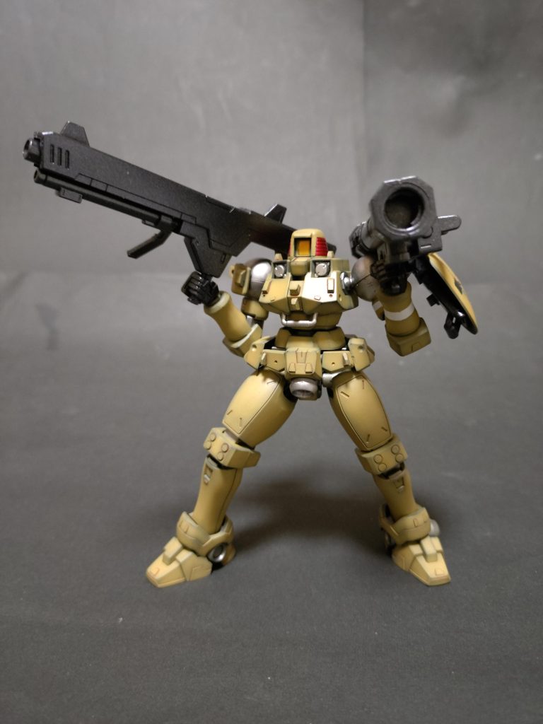 《OZ-06MSリーオー 地上戦仕様》HGACリーオー–9枚目/制作者：のぴお