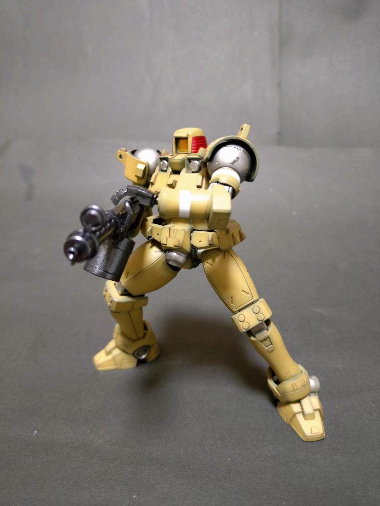 《OZ-06MSリーオー 地上戦仕様》HGACリーオー–8枚目/制作者：のぴお