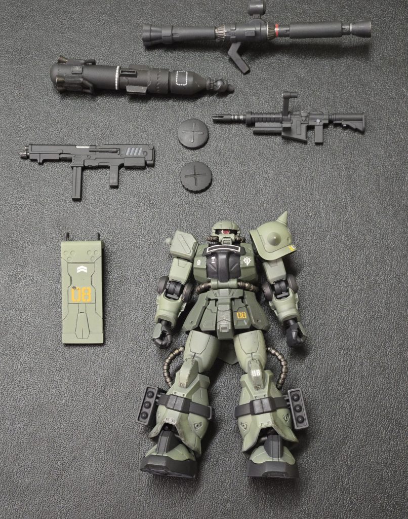 Gフレーム MS-06F-2 ザクⅡF2–9枚目/制作者:@R_Skywalker_