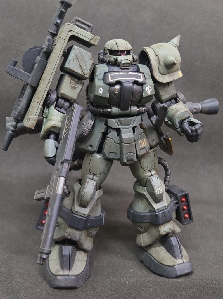 Gフレーム MS-06F-2 ザクⅡF2–2枚目/制作者:@R_Skywalker_