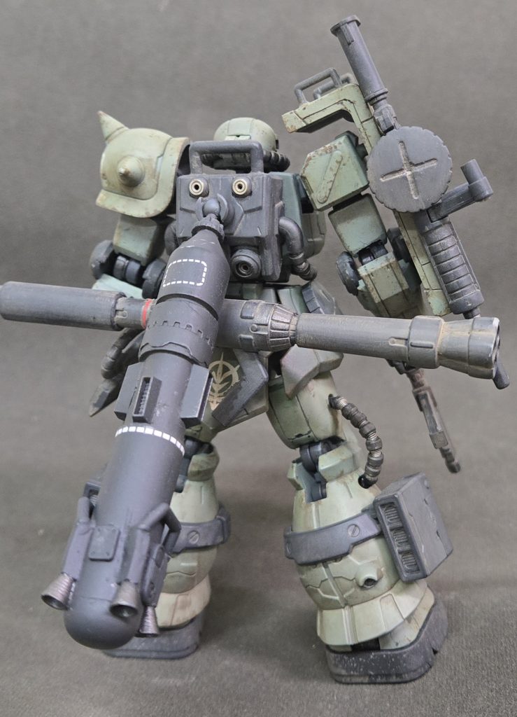 Gフレーム MS-06F-2 ザクⅡF2–3枚目/制作者:@R_Skywalker_