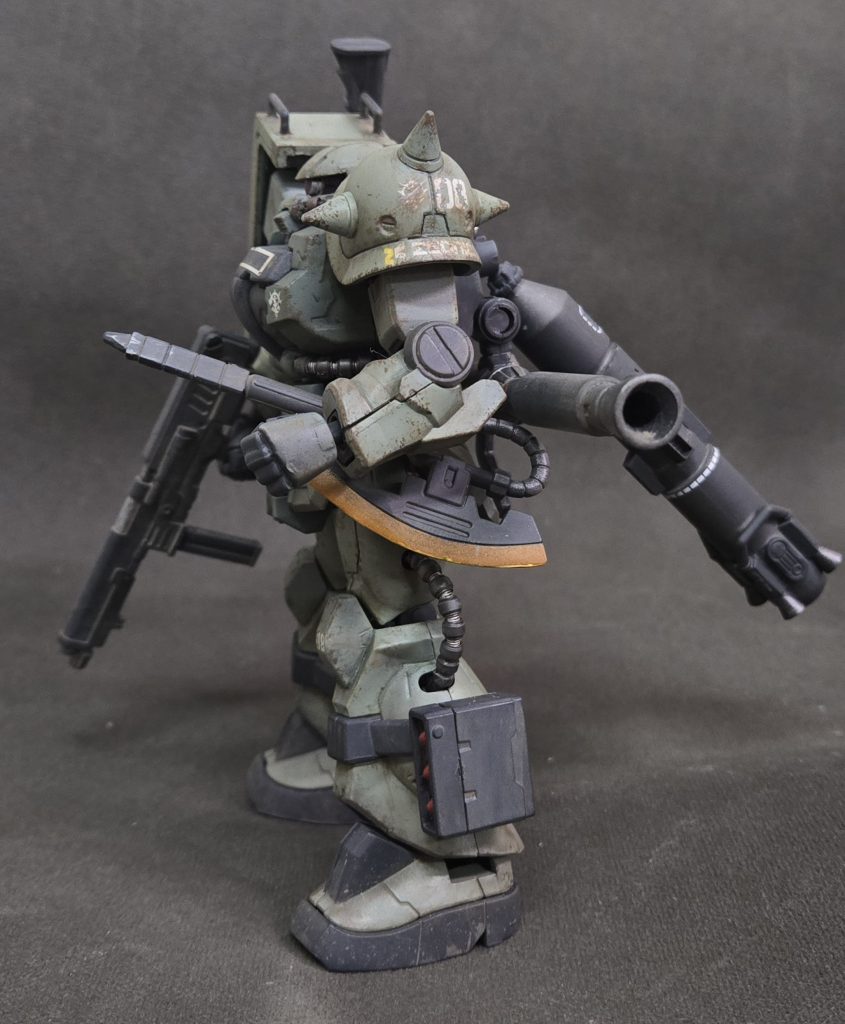 Gフレーム MS-06F-2 ザクⅡF2–4枚目/制作者:@R_Skywalker_