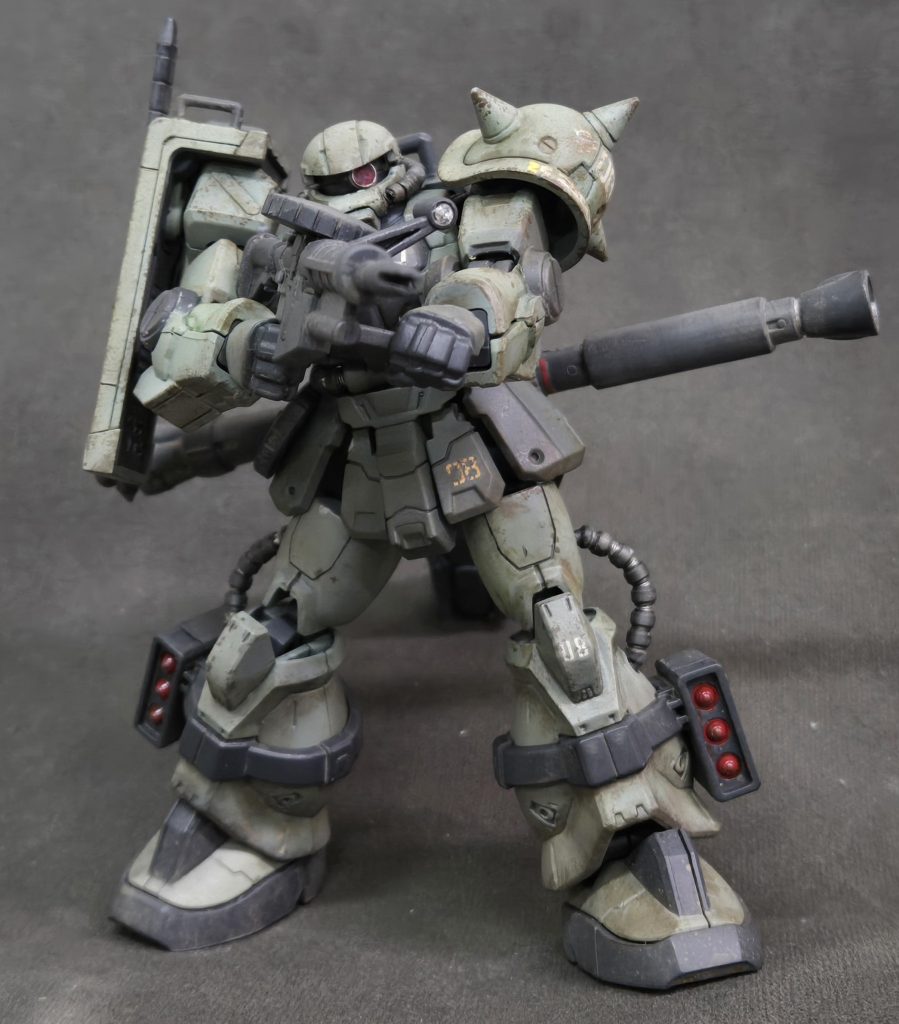 Gフレーム MS-06F-2 ザクⅡF2–6枚目/制作者:@R_Skywalker_