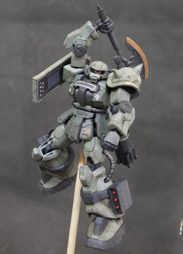 Gフレーム MS-06F-2 ザクⅡF2–7枚目/制作者:@R_Skywalker_