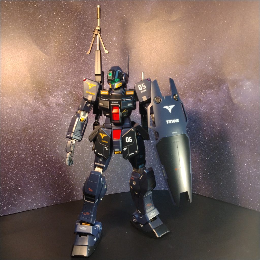 実はティターンズカラーで制作するのは3回くらいしかありませんでした!(笑)