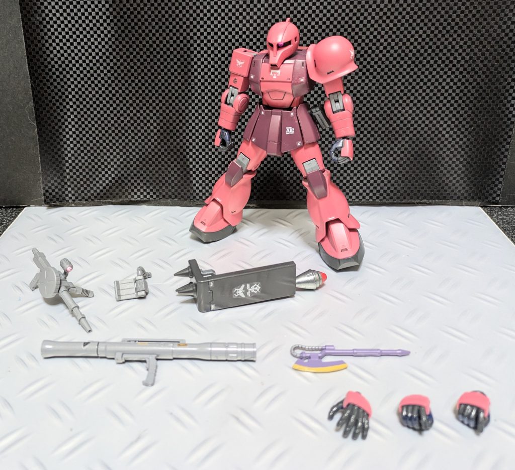 ザクⅠ　シャア専用カラー–5枚目/制作者：@Ymarl1