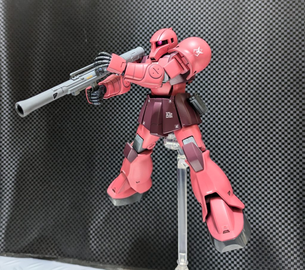 ザクⅠ　シャア専用カラー–2枚目/制作者：@Ymarl1